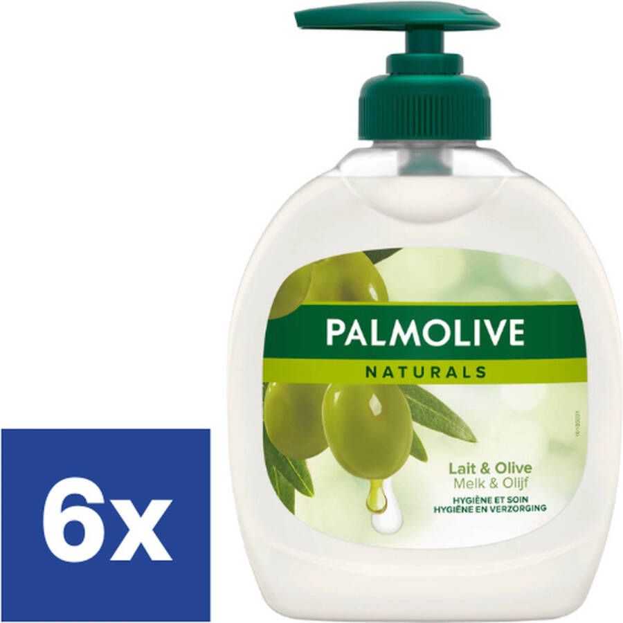Palmolive Milk & Olive Handzeep 6 x 300 ml