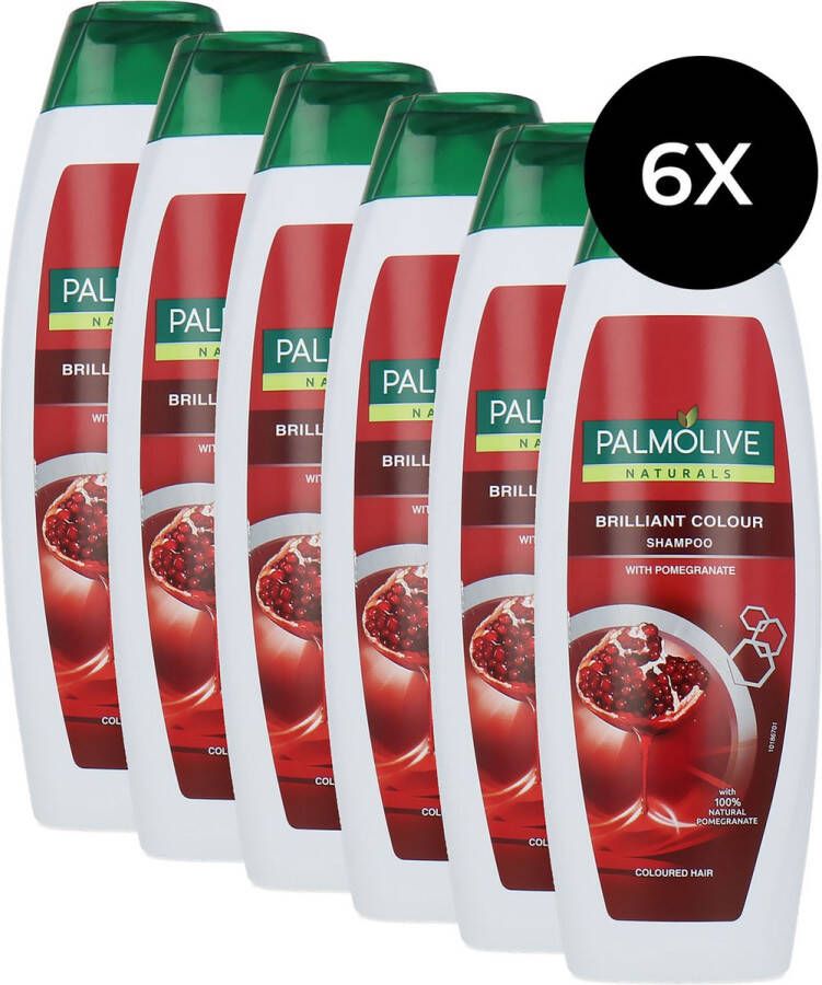 Palmolive Naturals Briljant Colour Shampoo 6 x 350 ml