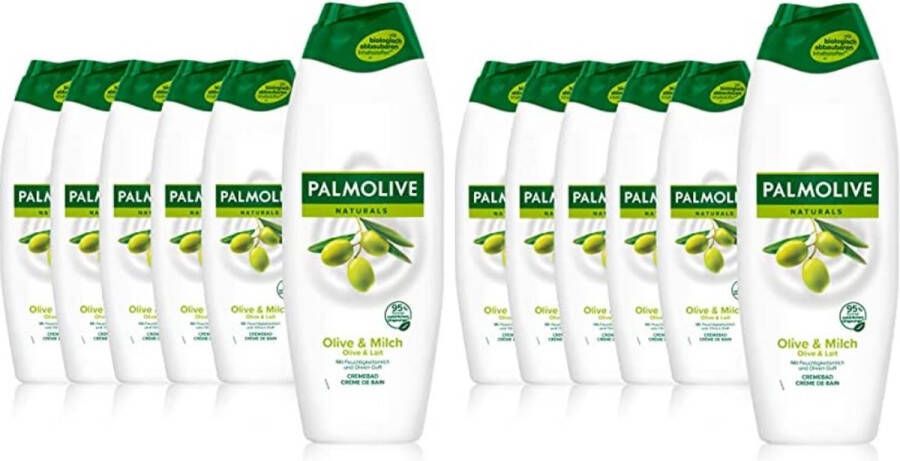 Palmolive Naturals Olive & Milk Douchegel 12 x 650ml Voordeelverpakking