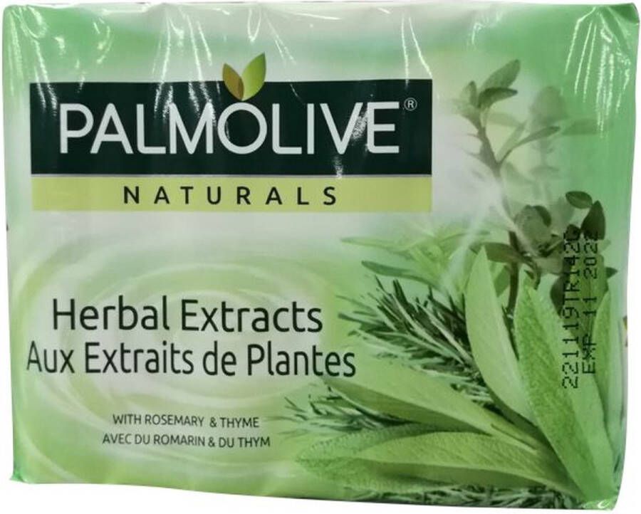 Palmolive Naturals zeep met planten extracten 8 x 90 gr