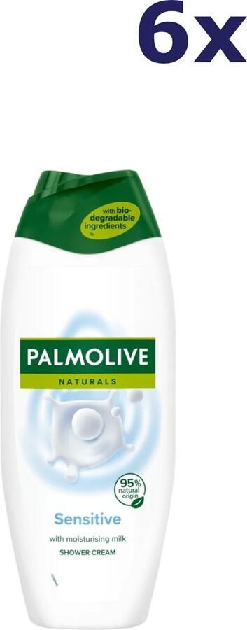 Palmolive 6x Douchegel Naturals Sensitive 500ml