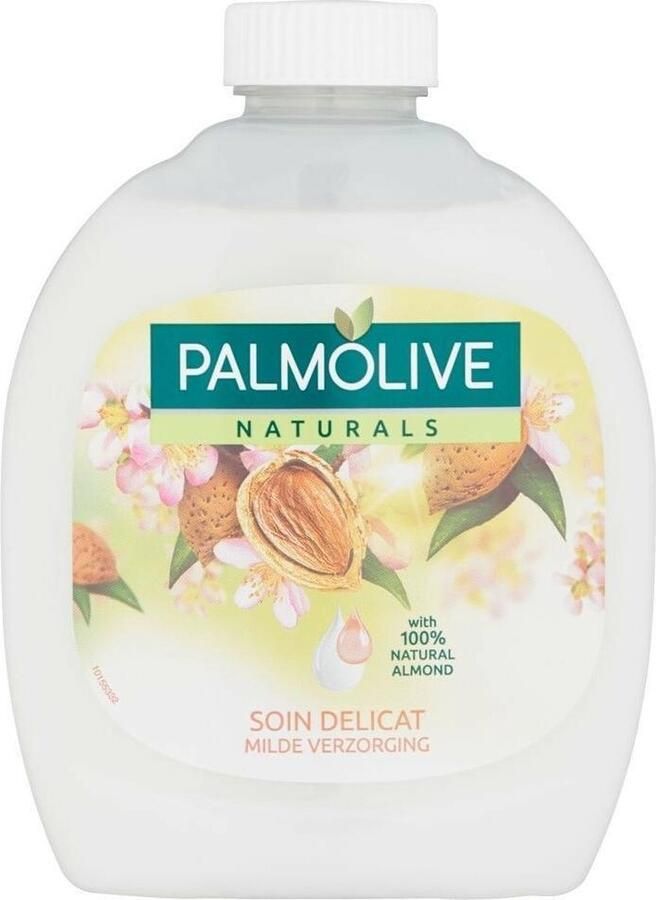 Palmolive 6x Handzeep Navulling Naturals Amandel & melk 300 ml