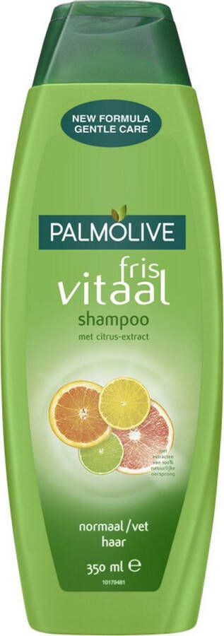 Palmolive Shampoo Basics Fris en Vitaal 3 x 350 ml Voordeelverpakking
