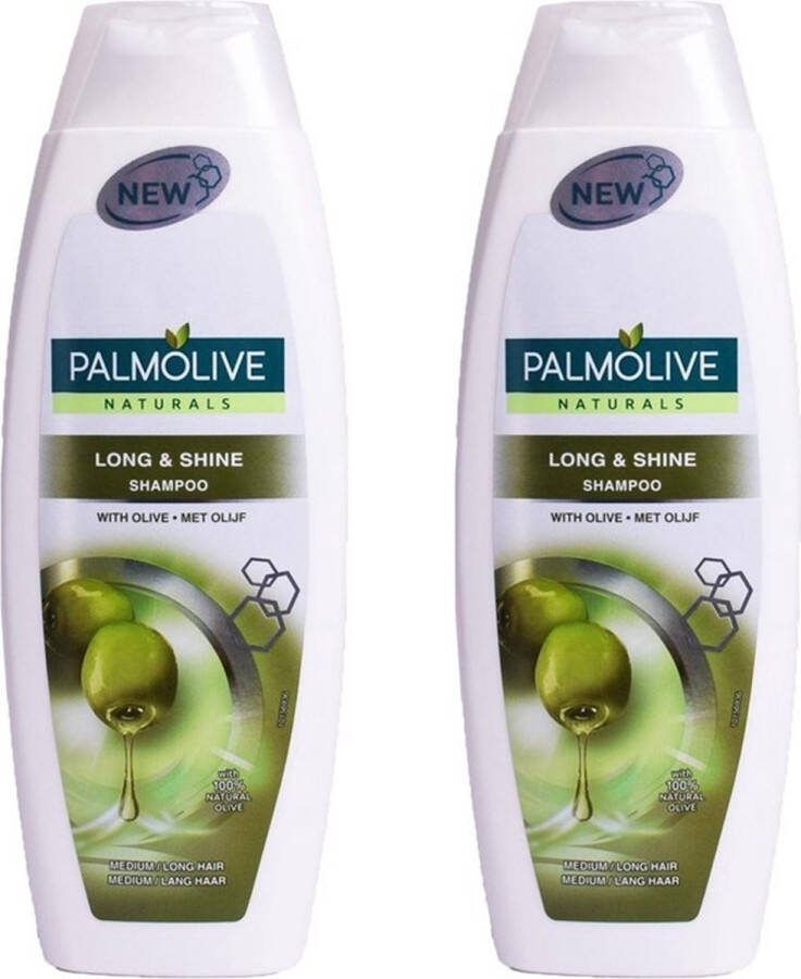 Palmolive Shampoo Long & Shine 2 x 350 ml