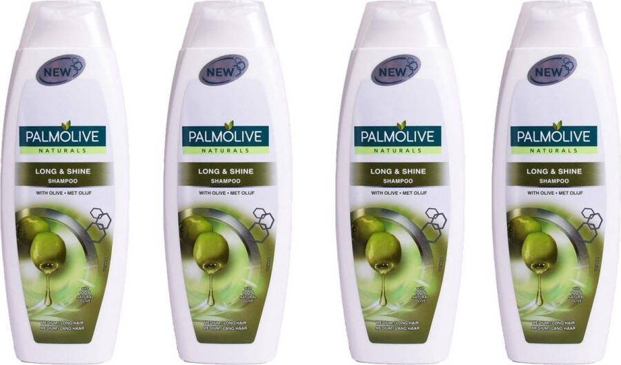 Palmolive Shampoo Long & Shine 4 x 350 ml