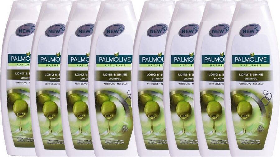 Palmolive Shampoo Long & Shine 8 x 350 ml
