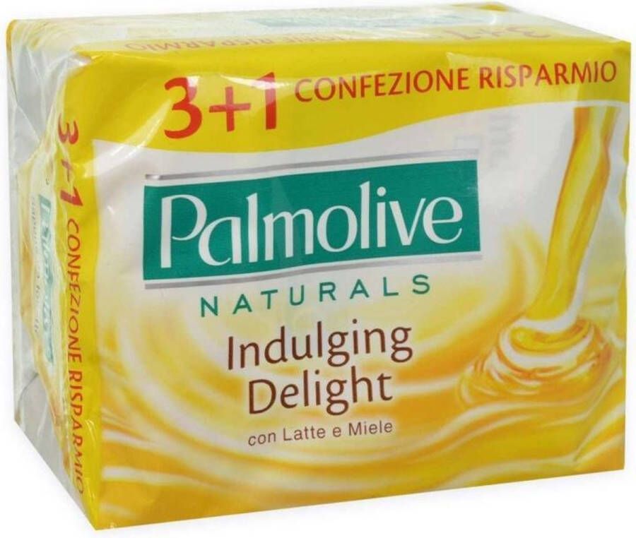 Palmolive Zeep Melk & Honing 4 x 90 Gram