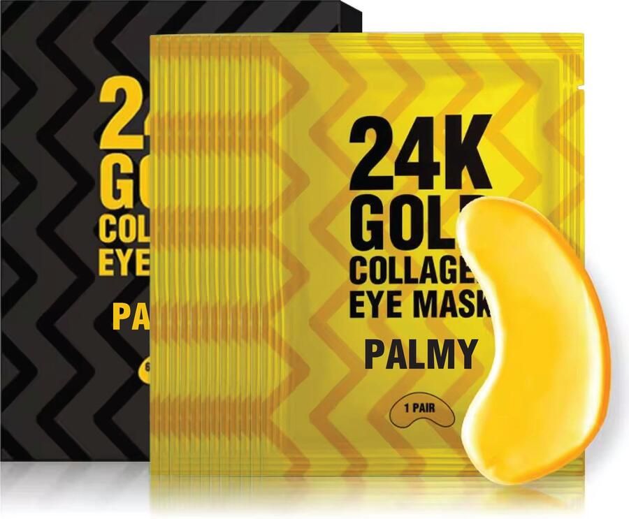 PALMY Collageen Oogmasker (24 stuks) Wallen en Donkere kringen Anti Wallen Eye Oog Patches Pads Hydrogel Pads Gezichtsmaskers Verzorging
