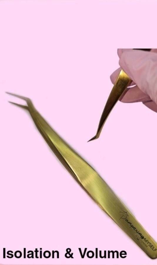Pampering Myself Tweezers Isolation pincet voor wimperextension Lashes