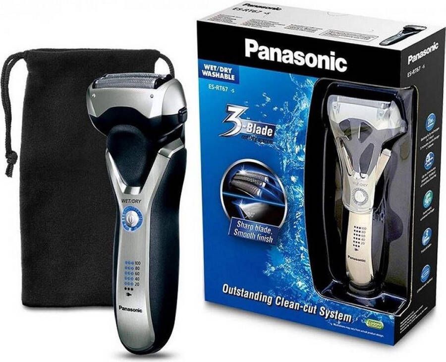 Panasonic Elektrisch scheerapparaat ES-RT67 Nat-droog-scheerapparaat
