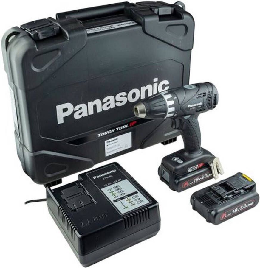 Panasonic Tools Panasonic EY7451PN2S32 Accu Schroefboormachine 18V 3 0Ah Li-ion in Koffer