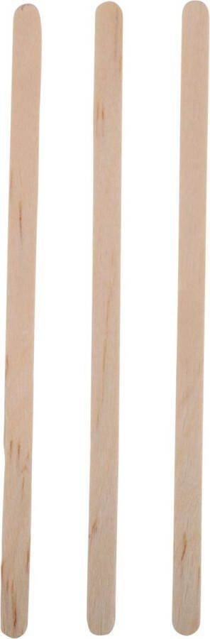 Panda Houten Roerstokjes Bamboe 140 mm lang 1000 stuks in verpakking Koffie to go roerstokjes Koffie to go wegwerp roerstaafjes roerstaaf