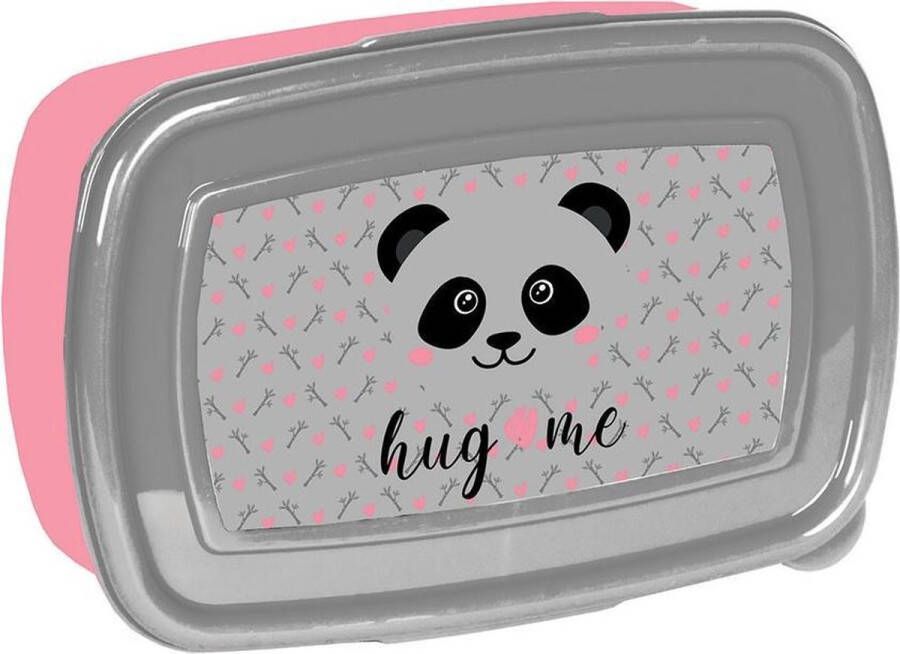 Panda Lunchbox Hug Me 18 x 12 x 6 cm BPA vrij