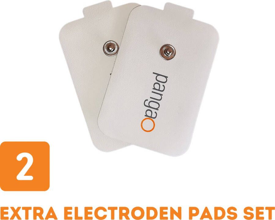 Pangao Extra electroden voor het P6 Nekmassage apparaat met infrarood en TENS & EMS Pulse set van 2 stuks