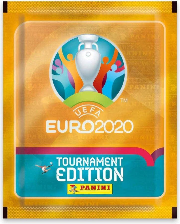 Panini 5 pakjes UEFA EURO 2020 Sticker Voetbalplaatjes