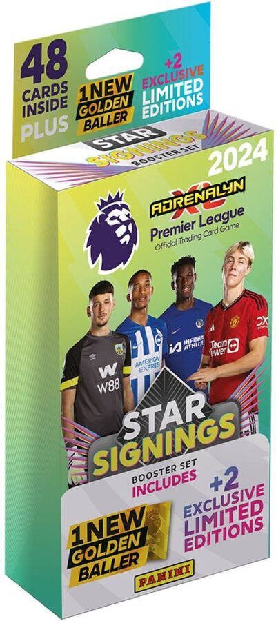 Panini adrenalyn premier league 2024 stars signings booster set