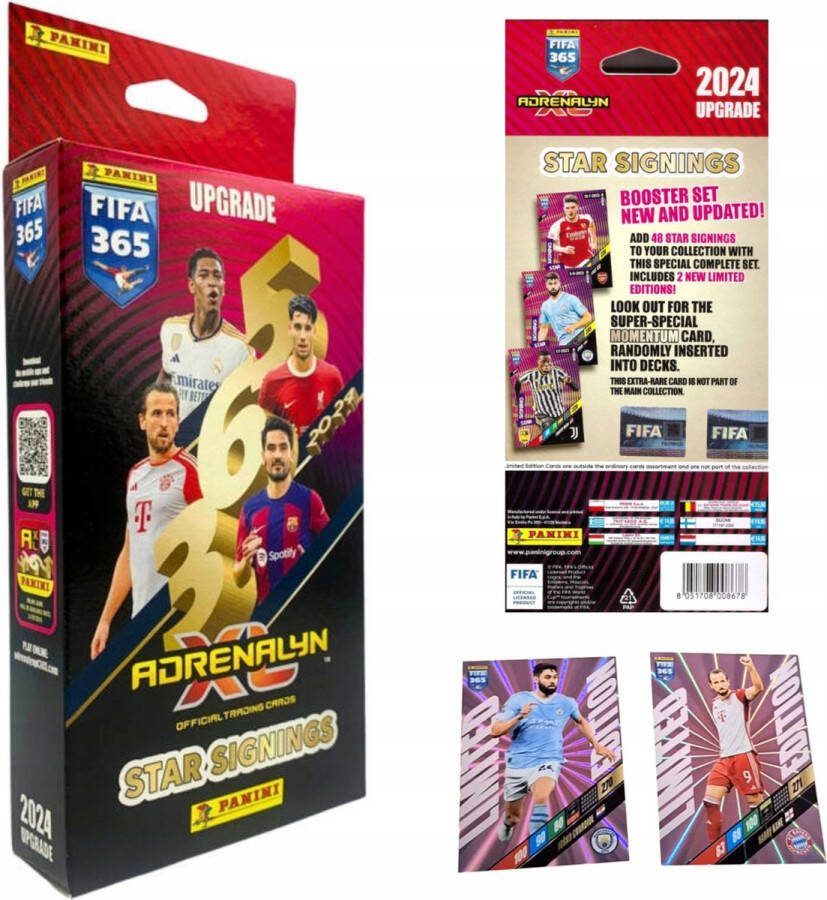 Panini Adrenalyn XL FIFA365 23 24 UPGRADE Star Signings