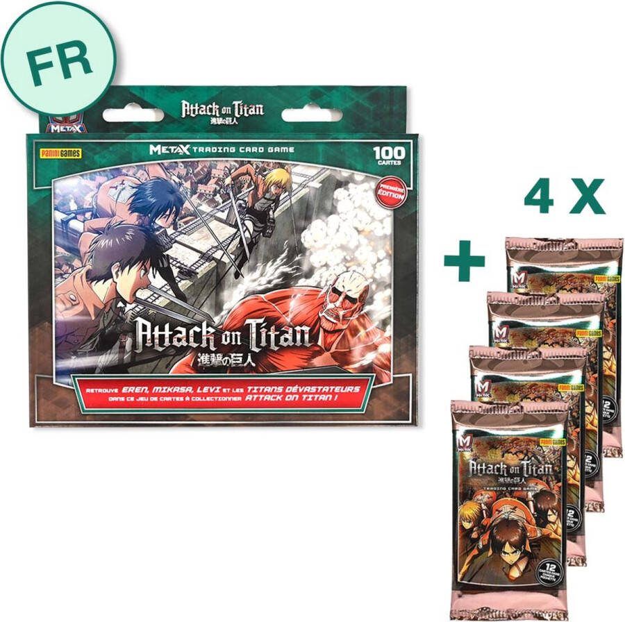 PANINI BELGIUM Promo Pack FR Attack on Titan Metax TCG Panini