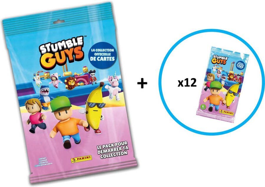 PANINI BELGIUM Promo Pack FR Stumble Guys Trading Cards Panini