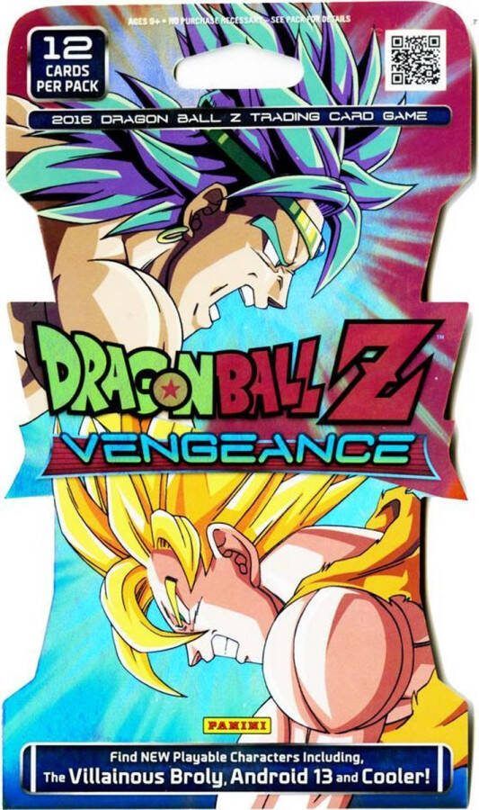 Panini Dragon Ball Z Vengeance Blister pack 1 stuk 12 kaarten