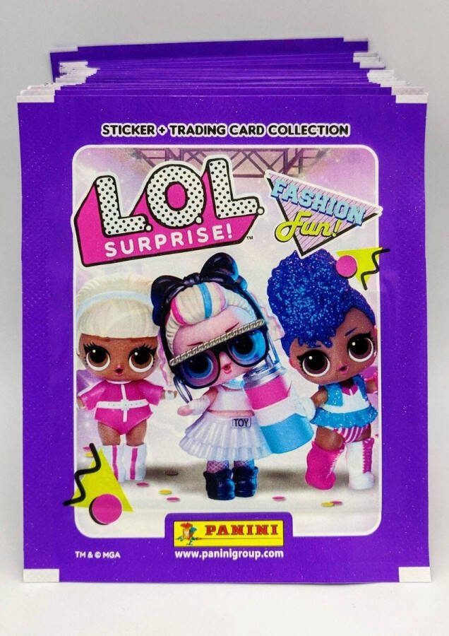 Panini L.O.L. Surprise Fashion Fun Stickers 50 stuks voordeelverpakking