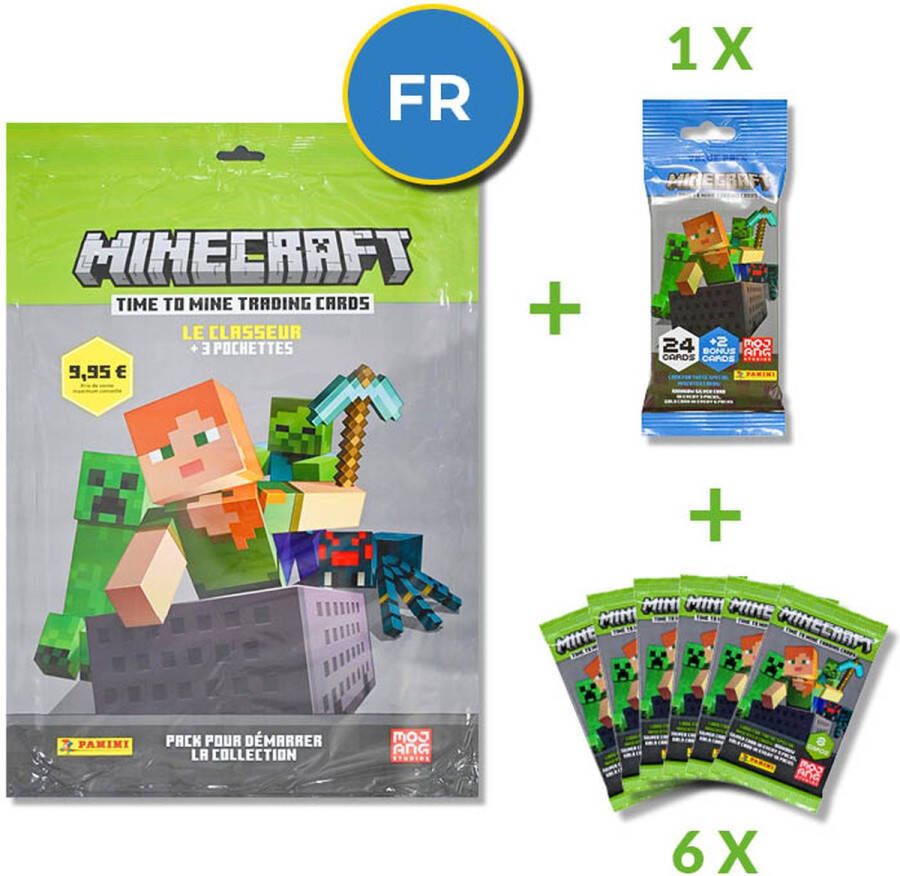 Panini Minecraft 2 Trading Cards Promo Pack FR