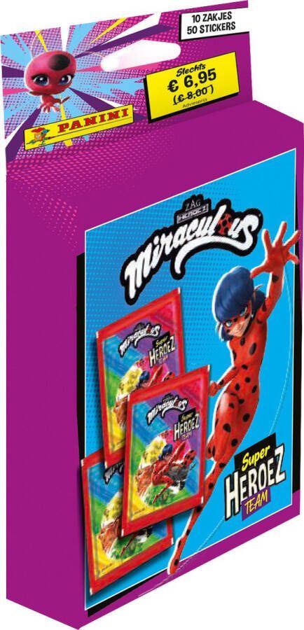 Panini Miraculous Ladybug Eco Blister Pack trading card