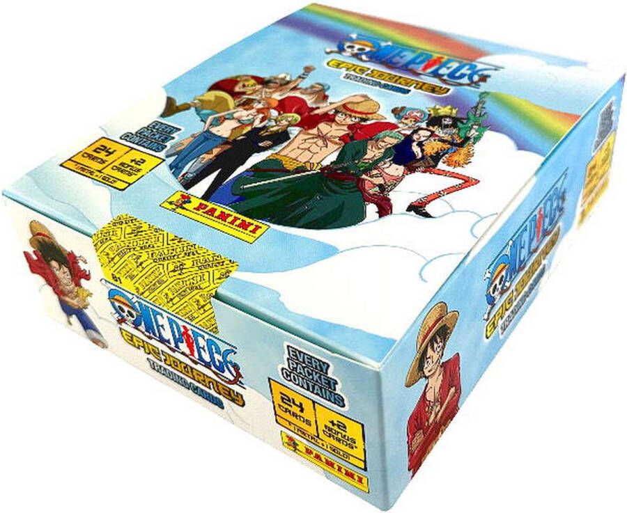 Panini One Piece Trading Cards Epic Journey Fat Pack Booster Display