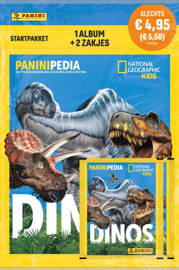 Panini pedia Dinos Sticker Starter Pack Dinostickers