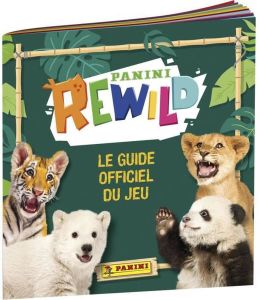Panini REWILD TRADING CARDS Pak 1 map + 2 hoezen + 1 superbonus limited edition-kaart + spelbord