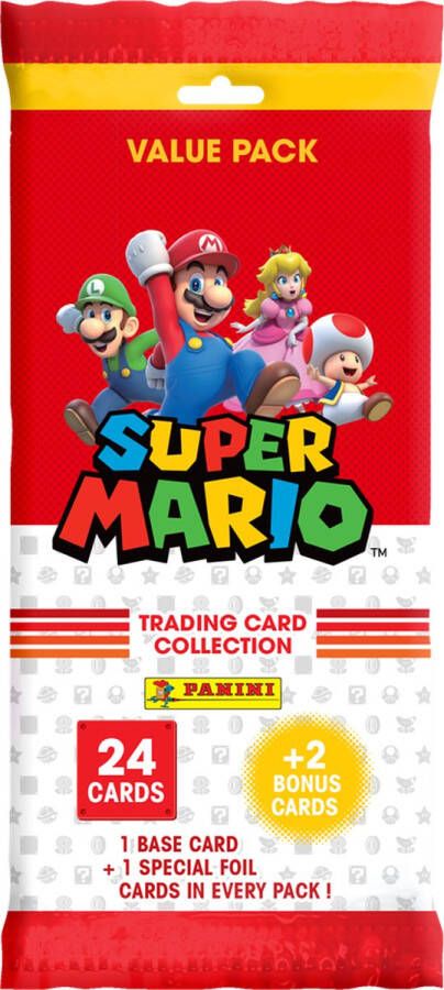 Panini Super Mario trading card collection