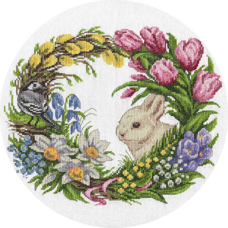 Panna Borduurpakket Spring Wreath PS-1787