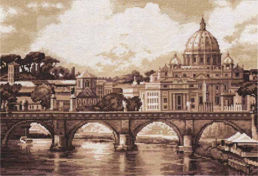 Panna Borduurpakket Rome. Kathedraal van St. Peter