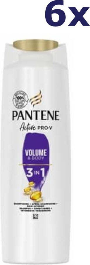 Pantene 6x Shampoo 3in1 Smooth & Sleek 225 ml