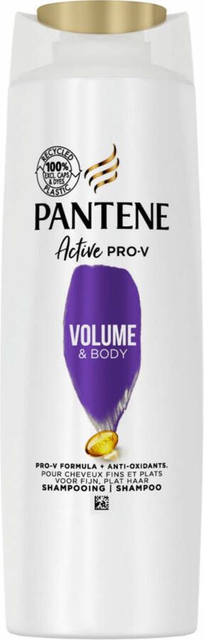 Pantene Active Pro-V Volume & Body Shampoo Voor Fijn & Plat Haar 6 x 225ML