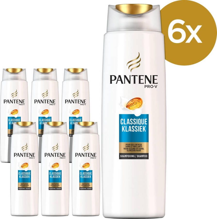 Pantene Classic & Clean Shampoo 270mlx6