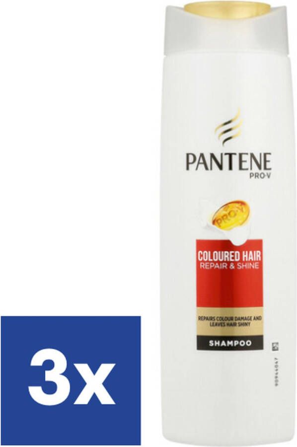 Pantene Color Protect Shampoo 3 x 400 ml