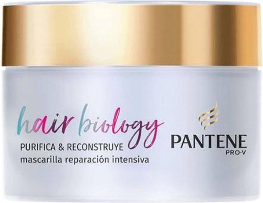 Pantene Hair Biology Cleanse & Reconstruct haarmasker Vrouwen 160 ml