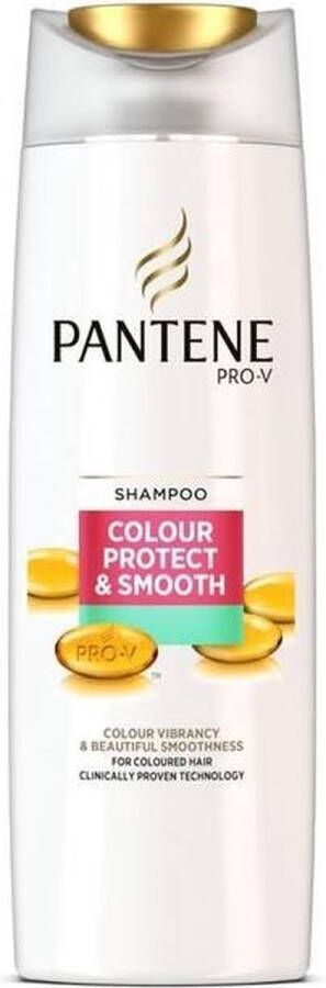 Pantene MULTI BUNDEL 3 stuks Pro-V Colour Protect & Smooth Shampoo 500ml