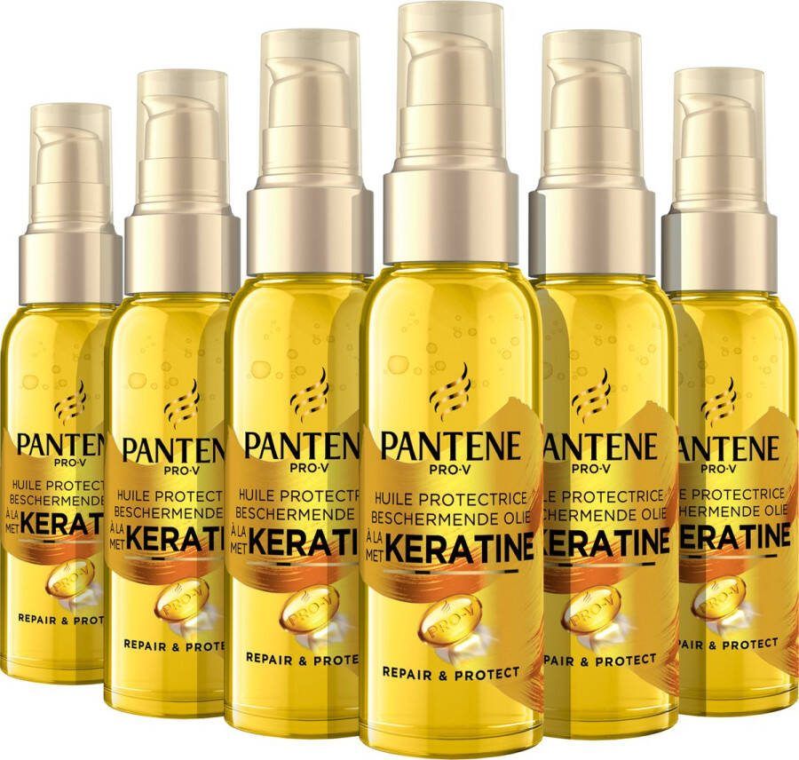 Pantene Pro-V Repair & Protect Beschermende Haarolie Met Keratine 6 x 100ml