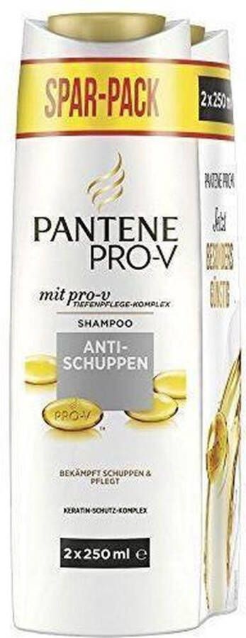 Pantene Shampoo Anti-Roos 2 x 250 ml
