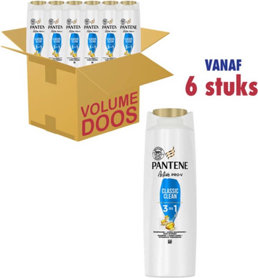 Pantene 6x Shampoo – Classic Clean 3in1 450 ml