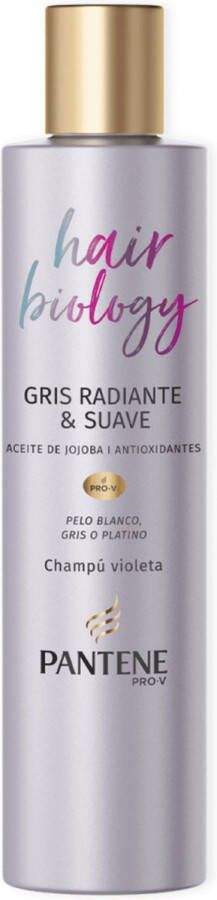 Pantene Shampoo Hair Biology Gris Radiante (250 ml)