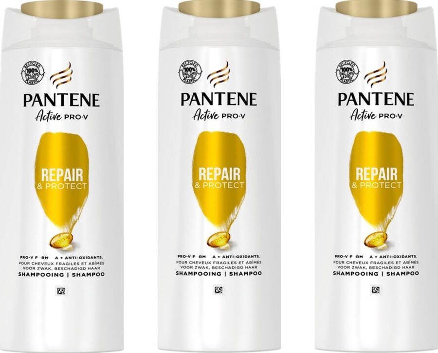 Pantene Shampoo – Repair & Protect 3 X 400 ml