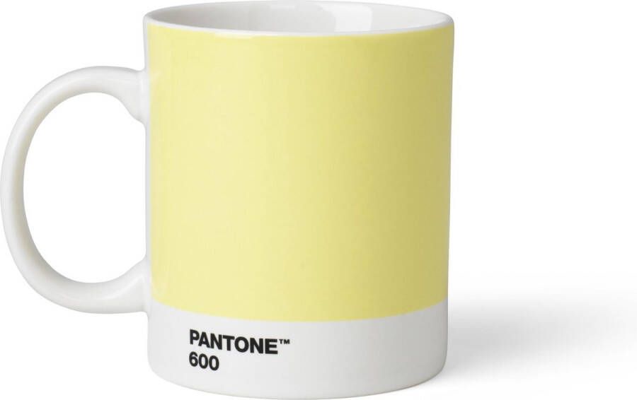 Copenhagen Design Pantone Koffiebeker Bone China 375 ml Light Yellow 600 C