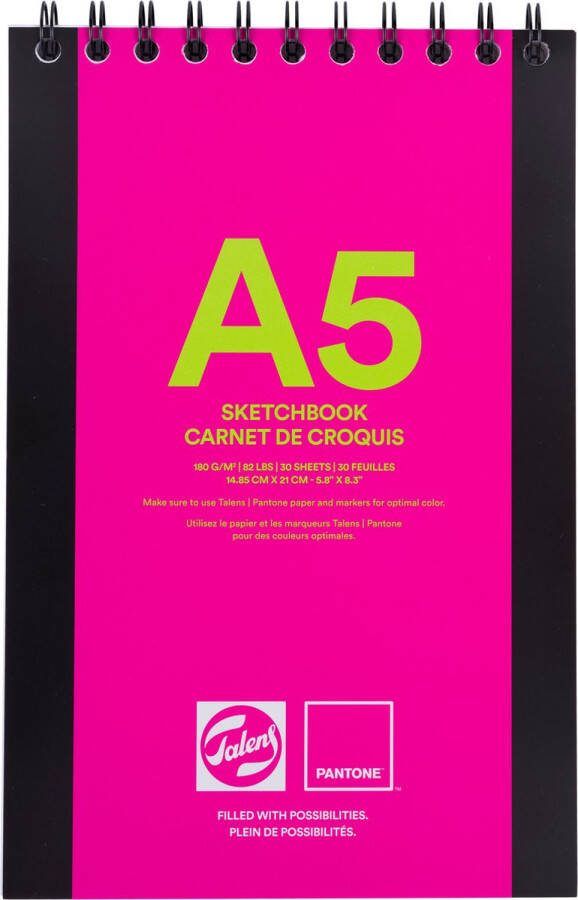 Pantone Talens schetsboek A5 (14 85 x 21 cm) 30 vellen