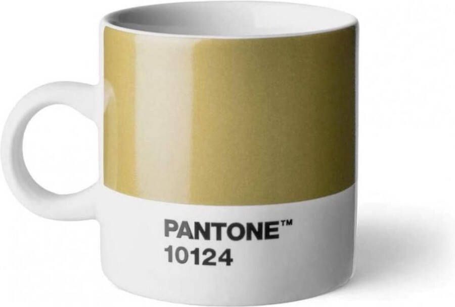 Pantone Universe Copenhagen Design Pantone Espressokopje -120ml Goud