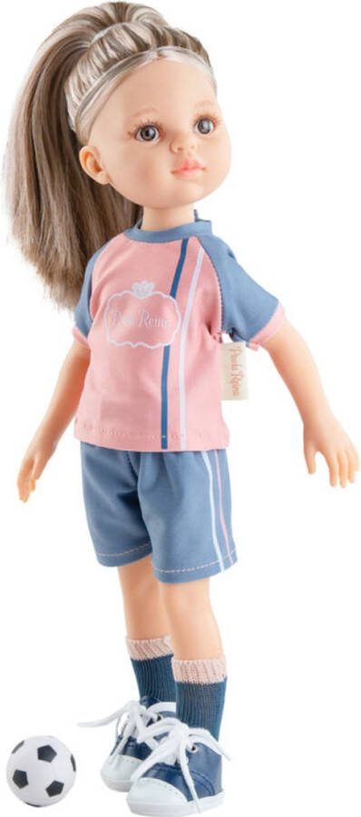 Paola Reina Amigas profesiones Monica babypop licht meisje met kledij 32cm