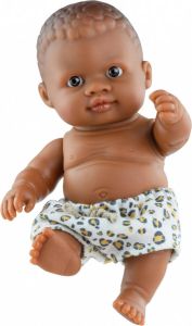 Paola Reina Pop Puppegie Olmo (donker 21cm) in doos