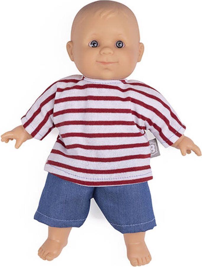 Paola Reina Eurekakids Babypop Leo Pop Jongen Klein Formaat Vanaf 18 Maanden 22 cm